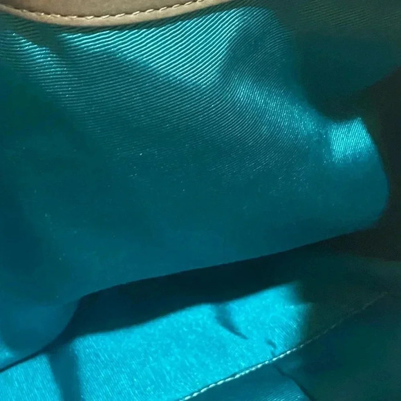 Isabella Fiore beige leather satchel handbag - Picture 14 of 16